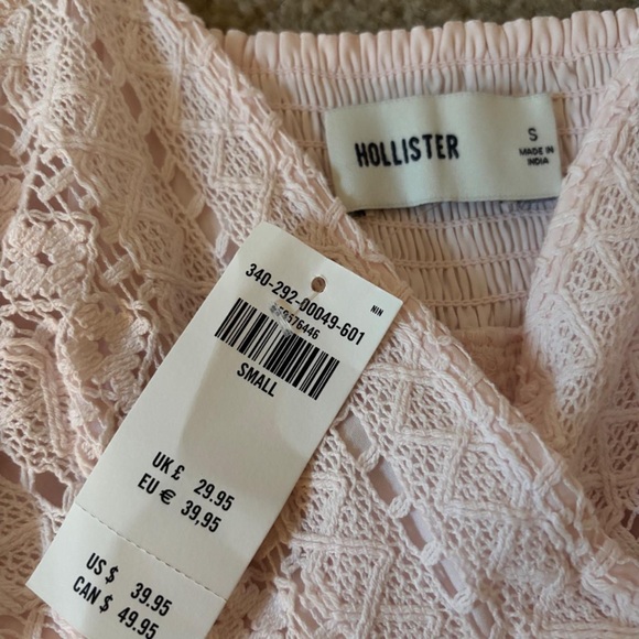 Hollister Light Pink Lace Chemise - Picture 2 of 3